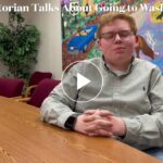 Elk City Valedictorian Mason Friesen discusses his college plans in the nation's capital