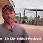 Tyrel Suter at Elk City Softball Fields
