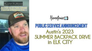 Elk City School Bus Driver Austin Hufford Will Host Backpack Drive This Summer