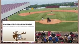 Big Elks Baseball Battle Tuttle This Afternoon On Quest For State Title