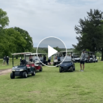 Merritt High School girls preparing for the state golf tournament
