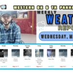 HometownTV's Weekly Weather Report for Western OK