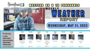 HometownTV’s Weekly Weather Report for Western OK
