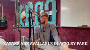 Kayaks Available to Rent in Lighthouse Pond at Ackley Park