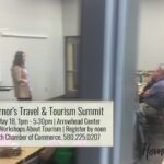 People attending the Lt. Gov. Tourism Summit at Elk City's Arrowhead Center